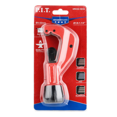 Труборез роликовый регулируемый P.I.T. ADVANCE HPIC02-0032 (3-32 мм, медь, алюминий, пластик)