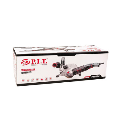 Штроборез, 125мм, 1400Вт, 9000об/мин, глубина штроб. 30мм, ширина штроб. 30мм