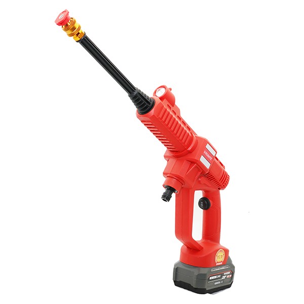 Аккумуляторная мойка высокого давления (кейс, 1 аккум. 4,0Ач, ЗУ 4А), 18В, макс. расход 4,9 л/мин, давление 40 бар, бещет. двигатель