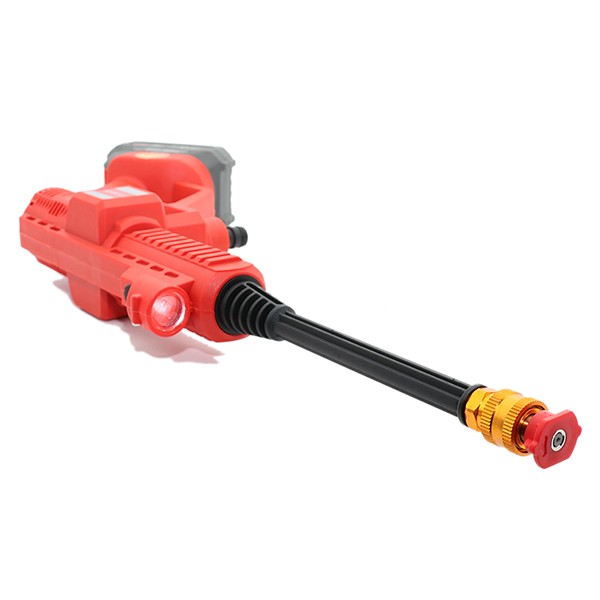 Аккумуляторная мойка высокого давления (кейс, 1 аккум. 4,0Ач, ЗУ 4А), 18В, макс. расход 4,9 л/мин, давление 40 бар, бещет. двигатель