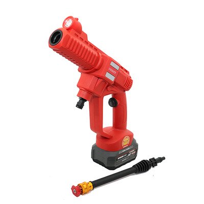 Аккумуляторная мойка высокого давления (кейс, 1 аккум. 4,0Ач, ЗУ 4А), 18В, макс. расход 4,9 л/мин, давление 40 бар, бещет. двигатель