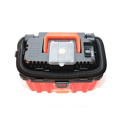 Аккумуляторный пылесос (картон, без аккум.), 18 В, 14А, бак 10 л, 15 мбар, бесщеточный двигатель