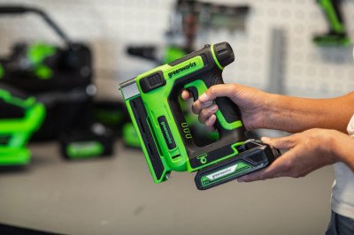 Степлер аккумуляторный Greenworks 24V G24CS10 (без АКБ и ЗУ)