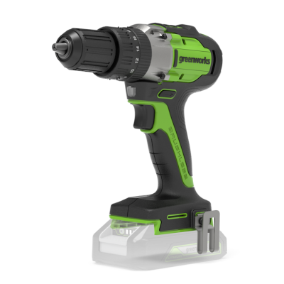 Дрель-шуруповерт ударная аккумуляторная Greenworks 24V GD24DD60 (без АКБ и ЗУ) 60Нм