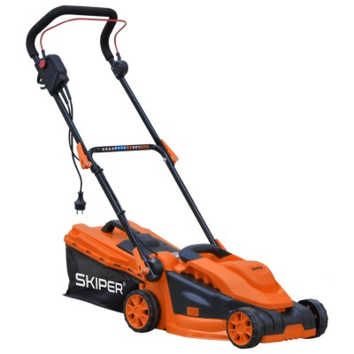 Газонокосилка электрическая SKIPER EL3215 (1500 Вт, шир.32 см, выс. 20-50 мм (3 поз), травосб. 30 л)