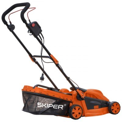 Газонокосилка электрическая SKIPER EL3215 (1500 Вт, шир.32 см, выс. 20-50 мм (3 поз), травосб. 30 л)