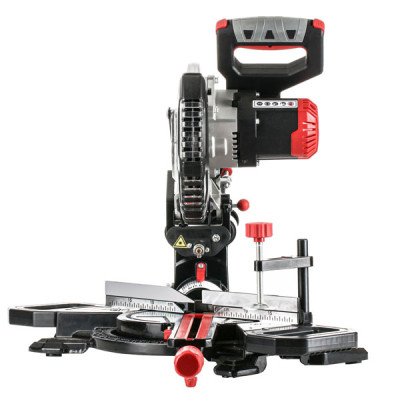 Пила торцовочная аккум. бесщёточная P.I.T. SOLO, 20В, Ø210 мм, накл 45°, протяжка, лазер