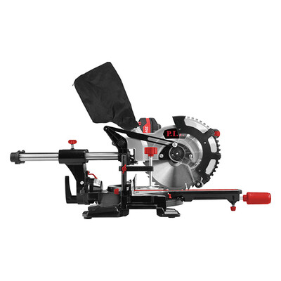 Пила торцовочная аккум. бесщёточная P.I.T. SOLO, 20В, Ø210 мм, накл 45°, протяжка, лазер