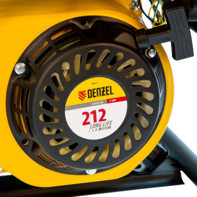 Генератор бензиновый PS-25, 2,5 кВт, 230В, 15л, ручной стартер// Denzel