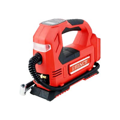 Аккумуляторный автомобильный компрессор (картон, без аккум.), 18В, давление воздуха 1.03 Мпа