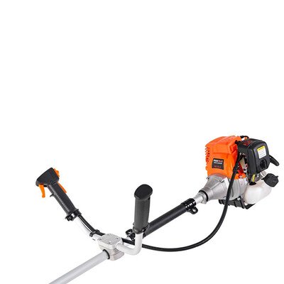 Триммер бензиновый, 1,7л.с, 38 см3, 4-такт, диск 40-зуб, ранцевый ремень