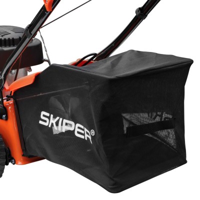 Газонокосилка бензиновая SKIPER GW401S (40 см, самоход, Loncin 4 лс, сталь.дека, травосб.45 л, +НОЖ)