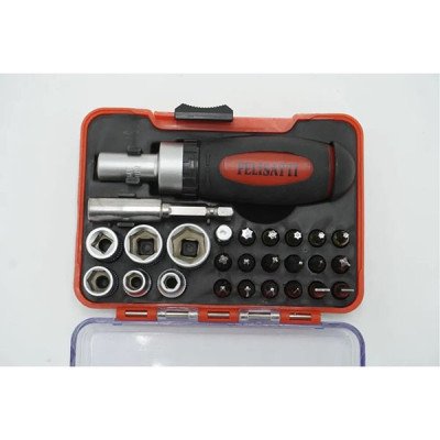 Набор бит и головок с держателем: 26 предметов