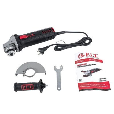 Машина шлифовальная угловая, 220В., 125мм., 1050Вт., 3000-11000 об/мин., съемная вентрешетка, рег. оборотов