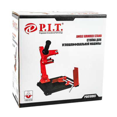 Стойка для УШМ,диам.круга 180-230мм.,угл.тиски,45град.,литое основание