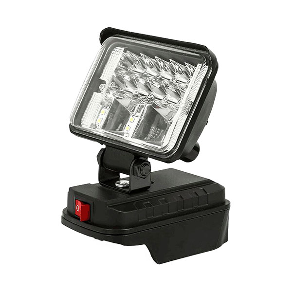 Фонарь аккум. MAXPILER MWL-01 (20В, 110х78мм, 1170Лм, совместим с акб макита, без АКБ и ЗУ)