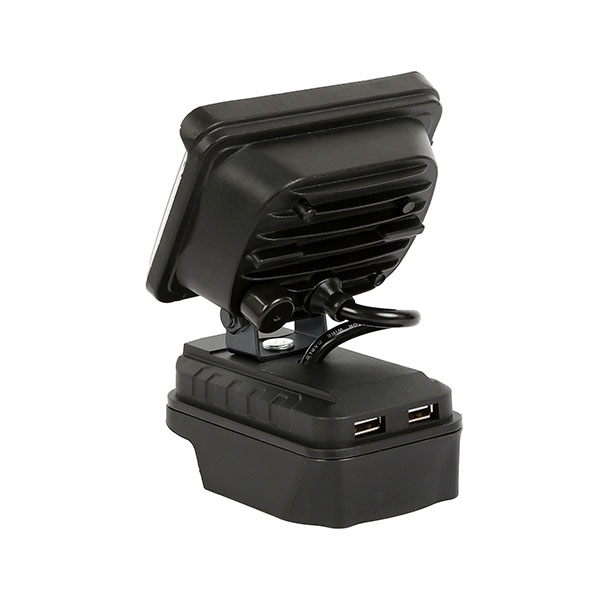 Фонарь аккум. MAXPILER MWL-01 (20В, 110х78мм, 1170Лм, совместим с акб макита, без АКБ и ЗУ)