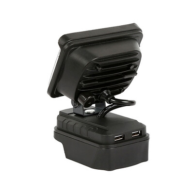 Фонарь аккум. MAXPILER MWL-01 (20В, 110х78мм, 1170Лм, совместим с акб макита, без АКБ и ЗУ)