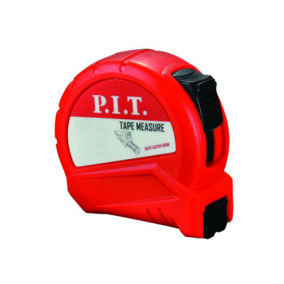 Рулетка с фиксатором P.I.T. 5 м x 19 мм, ABS