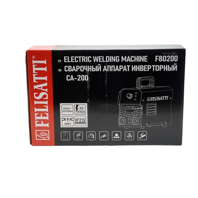 Сварочный аппарат инверторный, 20-200 А, 1,6-4,0 мм, ММА