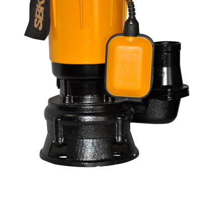 Насос дренажно-фекальный SBK SQ10-21 (с измельчителем, 2100 Вт, 312 л/мин, алюминий, попл.выкл)