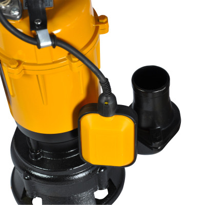 Насос дренажно-фекальный SBK SQ10-21 (с измельчителем, 2100 Вт, 312 л/мин, алюминий, попл.выкл)