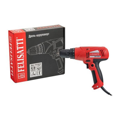 Машина ручная электрическая сверлильная , 260 Вт., 0-800 об/мин., 25Нм, сверлен. 10-22 мм.