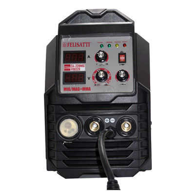 Сварочный аппарат инверторный, 20-220А,потр. 55,7 А /6100 Вт, ММА 20,8-27,2 В, 0,8-1,2 мм