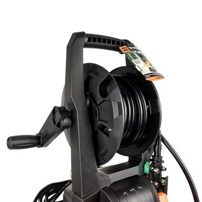 Мойка высокого давления SKIPER PM-180 (2400Вт; 180Бар; 8м шланг; катушка; 11,2кг; встр.пен)