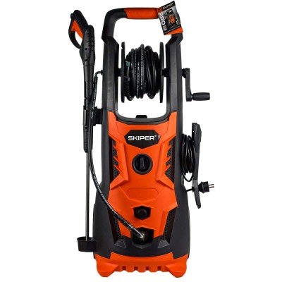Мойка высокого давления SKIPER PM-200 PRO (2700Вт; 200Бар; 8м шланг; катушка; 19,5кг; бесщ.дв;щётка)