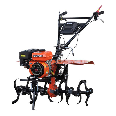 Мотоблок SKIPER MB-880SE Expert (8 л.с., С ВОМ ф18х20, пон.передача 3+1, без колёс)