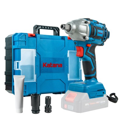 Гайковерт ударный аккумуляторный KATANA UG9400 SinglePOWER(1/2"+1/4",21В,2ск,320Нм,кейс,без АКБ/ЗУ)