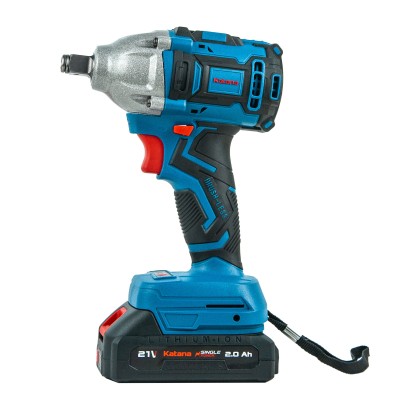 Гайковерт ударный аккумуляторный KATANA UG9400 SinglePOWER(1/2"+1/4",21В,2ск,320Нм,кейс,без АКБ/ЗУ)