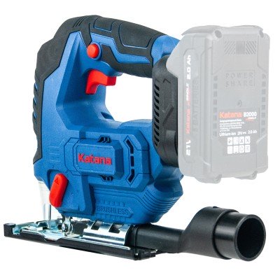 Лобзик аккумуляторный KATANA AL8350S (Бесщеточный,21В,Без Акк/ЗУ,2Ач,пропил до65мм,SDS,маятн.ход)