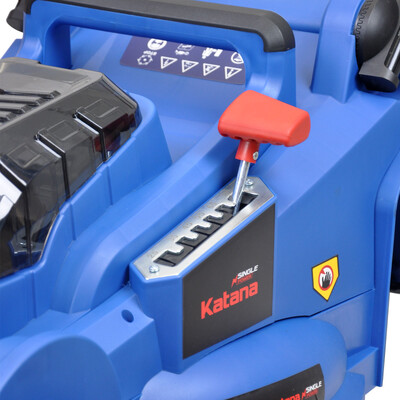 Газонокосилка аккумуляторная KATANA KW430-0 (43 см, бесщёт.двигатель, мульчирование, без акк)