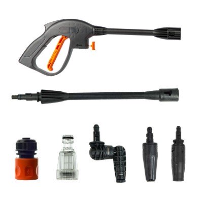 Мойка высокого давления SKIPER PM-165A (2200Вт; 165Бар; 8м шланг; 9,2кг; встр.пен, гряз.и угл.фрезы)