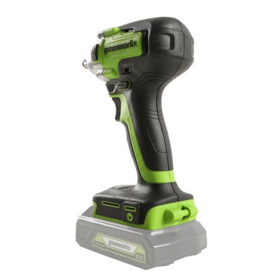 Гайковерт ударный аккумуляторный Greenworks 24V GD24IW400 (без АКБ и ЗУ) 400Нм
