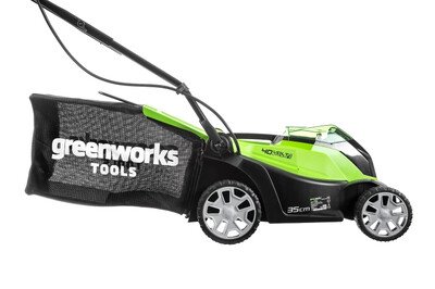 Газонокосилка аккумуляторная Greenworks 40V G40LM35 (без АКБ и ЗУ) 35см