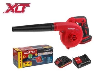 Аккум. воздуходувка WORTEX BB 1518 D в кор. ALL1 XLT SET 18 В, 156 м куб./ч