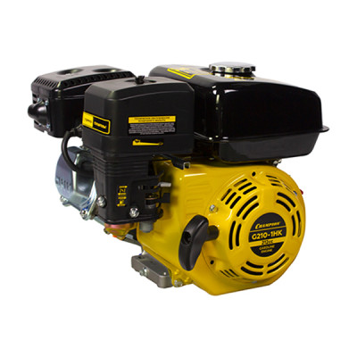 Двигатель бензин.,с горизонт. валом, 7л.с./3600об/мин., 212 см.куб., диаметр 19мм шпонка