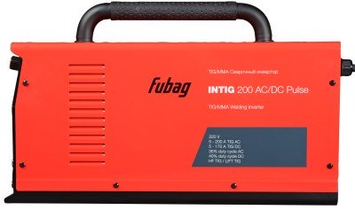 Инвертор сварочный аргонодуговой FUBAG INTIG 200 AC/DC PULSE
