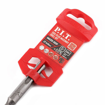 Бур по бетону SDS-Plus 4Power P.I.T. AMAS01-0611P (6x110 мм, 4 реж. кромки, 4-х заходная спираль)