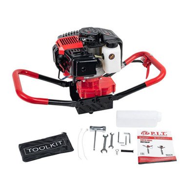 Мотобур 2-х тактный, 1,8 кВт, об/двиг 52 см, 8000 об/мин