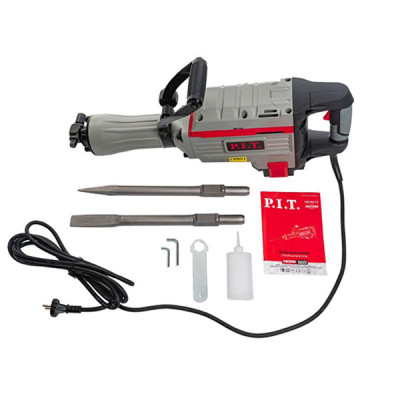 Молоток отбойный, 220 В/50 Гц, 1800 Вт, 45 Дж., шестигранник 30 мм. PIT