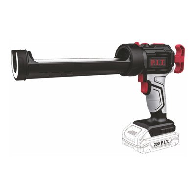 Пистолет для герметика аккум. SOLO, 20В, 4ск, 3000Н, 300мл, LED, антикапля