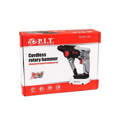 Перфоратор аккумуляторный, 20В.,1150 об/мин., 2-х реж., макс бур 16мм., 1,2 Дж. Без АКБ и ЗУ.