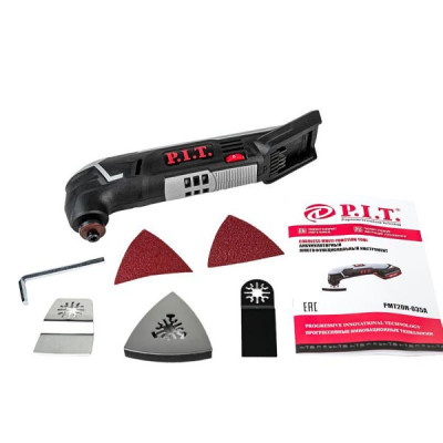 Инструмент многофункциональный аккумуляторный, Li-ion, 20В.,5000-19000 об/мин., угол 3,2 град. Без АКБ и ЗУ.