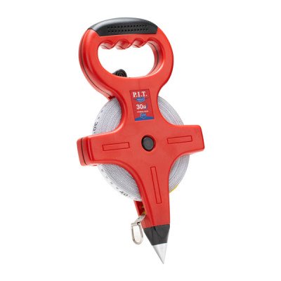 Рулетка геодезическая фибергласовая P.I.T. ADVANCE HTMF03-0030 (30мх12,5мм, винил, открытая)