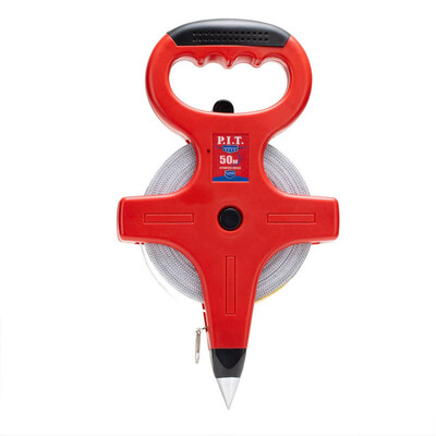 Рулетка геодезическая фибергласовая P.I.T. ADVANCE HTMF03-0050 (50мх12,5мм, винил, открытая)