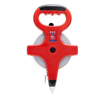 Рулетка геодезическая фибергласовая P.I.T. ADVANCE HTMF03-0030 (30мх12,5мм, винил, открытая)